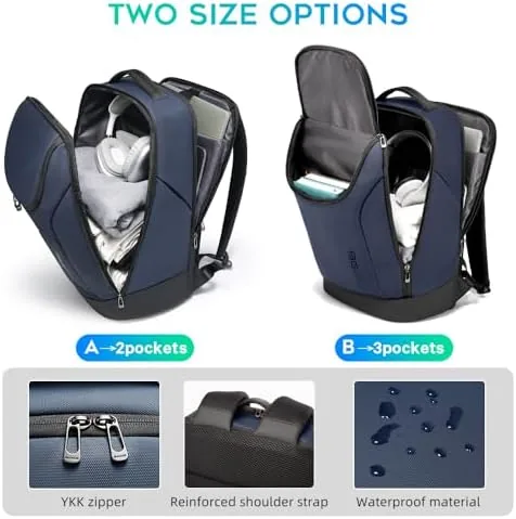 Another view of the BANGE Business Commute Backpack Waterproof fit 15.6 Inch adopt in