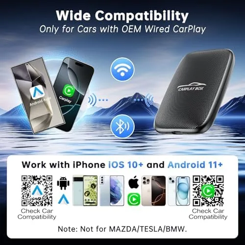 Another view of the 6-in-1 Magic Video Box for Netflix/YouTube, Wireless CarPlay Adapter &