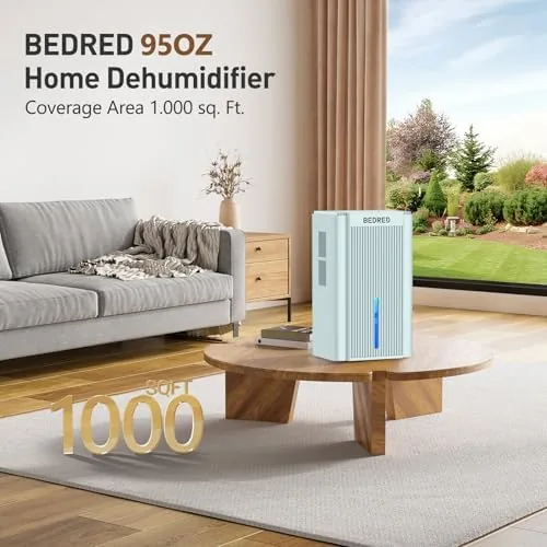 Close look at the Dehumidifier, 95OZ Dehumidifier for Home 1000 Sq.Ft - Quiet with build quality