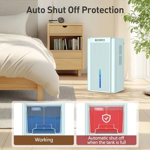 The Dehumidifier, 95OZ Dehumidifier for Home 1000 Sq.Ft - Quiet with in real use