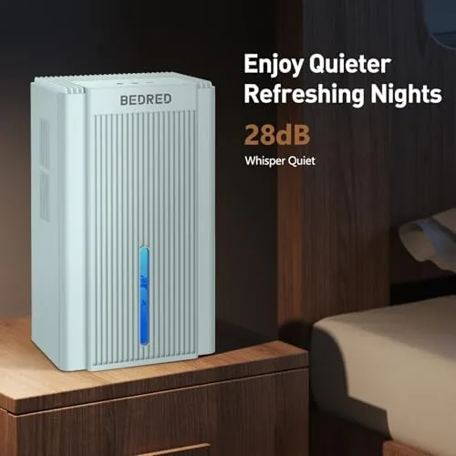 The Dehumidifier, 95OZ Dehumidifier for Home 1000 Sq.Ft - Quiet with compared in context