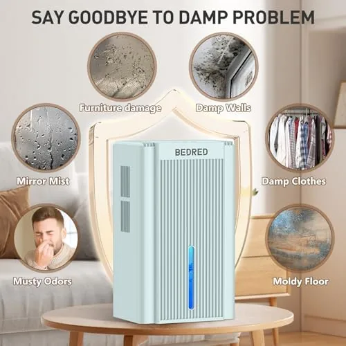 Testing the Dehumidifier, 95OZ Dehumidifier for Home 1000 Sq.Ft - Quiet with over two weeks