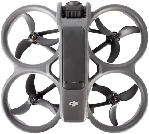 Close up of the Avata 2 camera gimbal and propeller guards