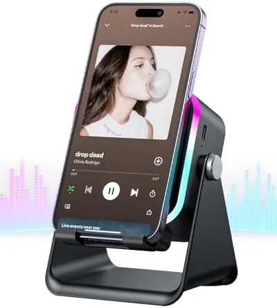 Overview of the Induction Speaker 5-in-1 Wireless Bluetooth Audio for iPhone Android |