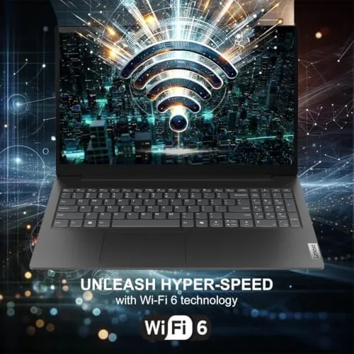 Copilot AI drafting text on the Lenovo laptop screen