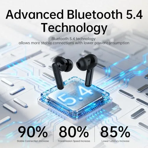 The xinwld Adaptive Hybrid Active Noise Canceling 2026 Wireless Earbuds, 6 compared in context
