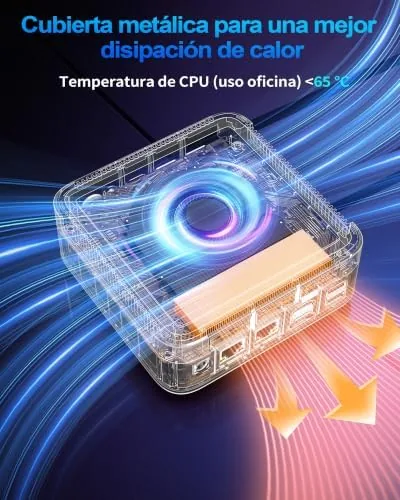 Getorli Mini PC running a game with a frame rate counter