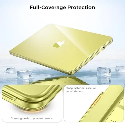 Close look at the EooCoo for MacBook Neo Case 13 inch 2026 Model A3404 build quality