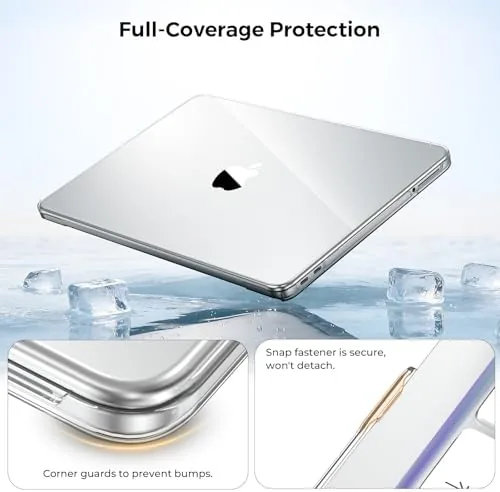 Close look at the EooCoo for MacBook Neo Case 13 inch 2026 Model A3404 build quality