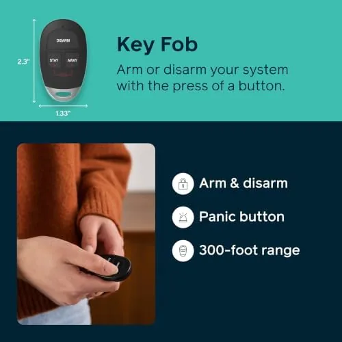 Another view of the Cove 6-Piece DIY Home Security System, 3-Month Monitoring | Free