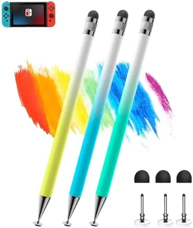 Kenkor Stylus(3pcs),2-in-1 Stylus Pen for Touch Screen, Stylus Pen for iPad | No Charging,Compatible Review: Tested and Rated