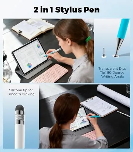 The Kenkor Stylus(3pcs),2-in-1 Stylus Pen for Touch Screen, Stylus Pen for compared in context