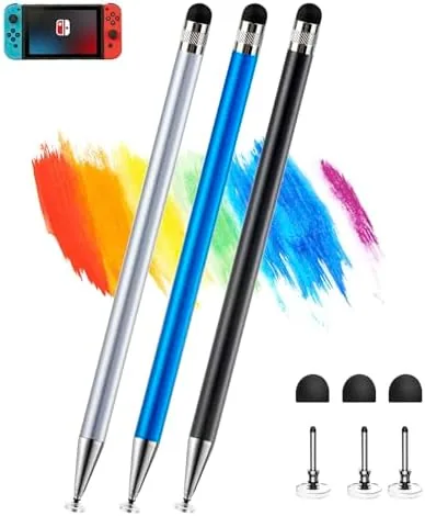 Kenkor Stylus(3pcs),2-in-1 Stylus Pen for Touch Screen, Stylus Pen for iPad | No Charging,Compatible Review: Tested and Rated