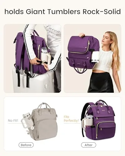 Testing the LOVEVOOK Laptop Backpack for Women Men with Large Cup Holder,17inch over two weeks