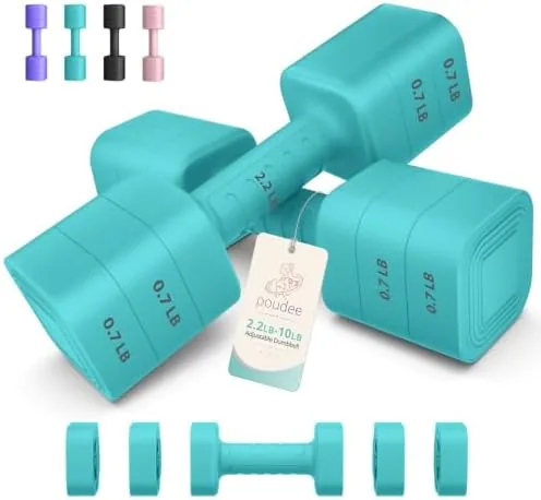 Adjustable Dumbbell Set of 2, 2.2-20LB Adjustable Weight Set, 3 in 1 Free Weights Review: Tested and Rated