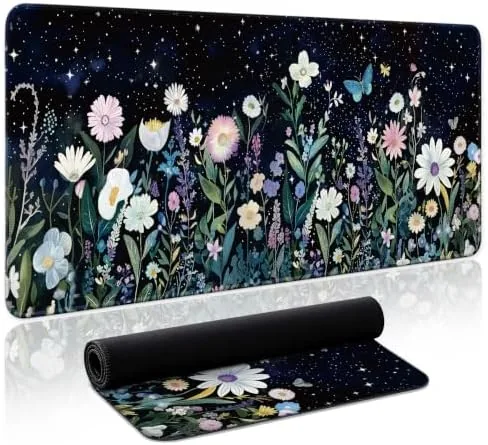 Aesthetic Desk Mat, Cute Celestial Garden Desk Pad Protector for Work & Decor, 31.5" Review: Tested and Rated