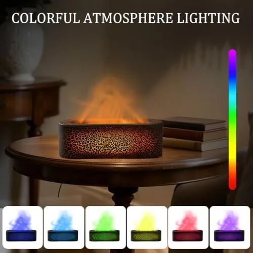 Another view of the 150ml Flame Essential Oil Diffuser Ultrasonic Cool Mist Humidifier |