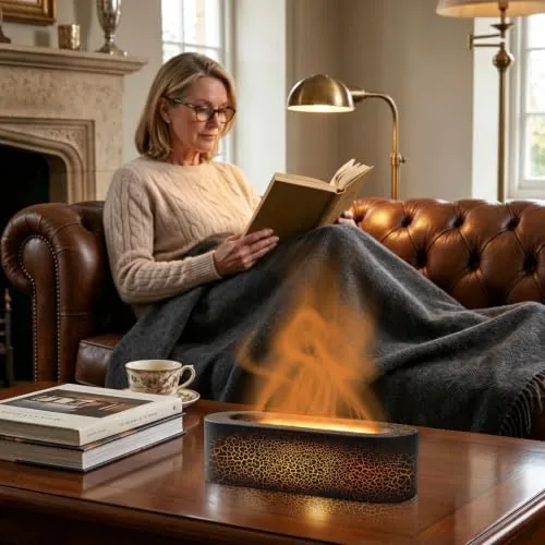 The 150ml Flame Essential Oil Diffuser Ultrasonic Cool Mist Humidifier | compared in context