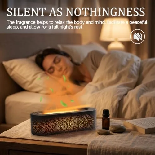 Testing the 150ml Flame Essential Oil Diffuser Ultrasonic Cool Mist Humidifier | over two weeks
