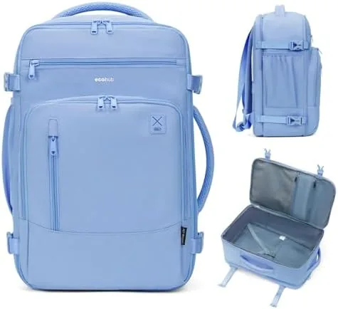 ECOHUB Travel Backpack Airline Approved Under Seat Personal Item Bag | Carry on Backpack Review: Tested and Rated