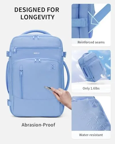The ECOHUB Travel Backpack Airline Approved Under Seat Personal Item Bag compared in context