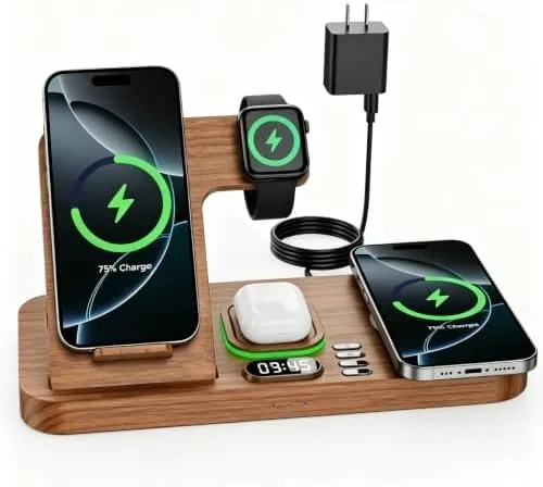 Dual Phone Foldable Wireless Charging Station for Apple Devices | Only for Apple Watch Review: Tested and Rated
