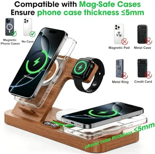 The Dual Phone Foldable Wireless Charging Station for Apple Devices | compared in context