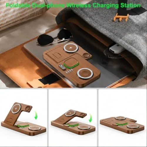 Testing the Dual Phone Foldable Wireless Charging Station for Apple Devices | over two weeks