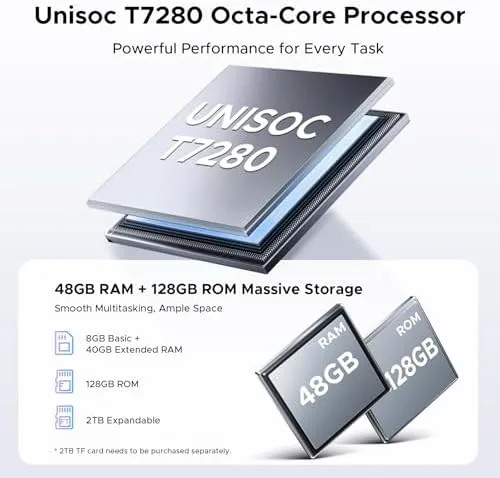 Another view of the P12 Android 16 Tablet (2026), 120Hz 2.4K 12 Inch Tablet