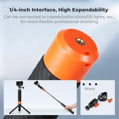 Another view of the K&F CONCEPT Waterproof Floating Hand Grip Action Camera Accessories |