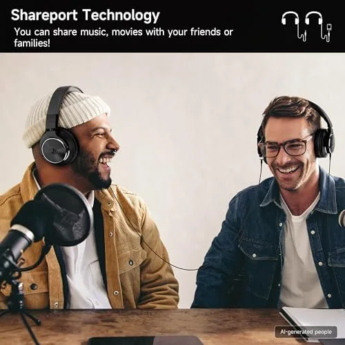 The Wired Headphones, Over Ear Headphones for Studio Monitor & Mixing in real use