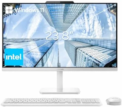 Overview of the Lenovo 24" FHD All-in-One Desktop Computer for Home & Office