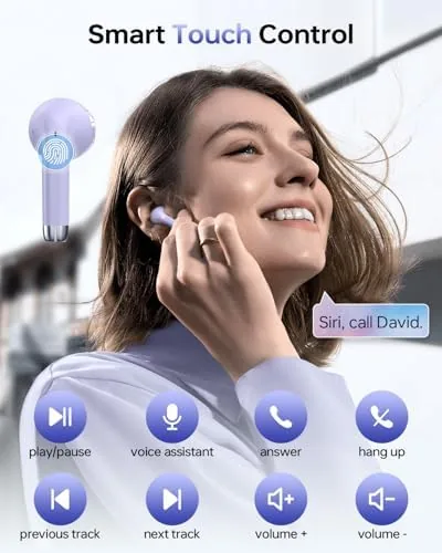 The KTGEE Wireless Earbuds Bluetooth 5.3 Ear Buds Headphones, 40Hrs Playback in real use
