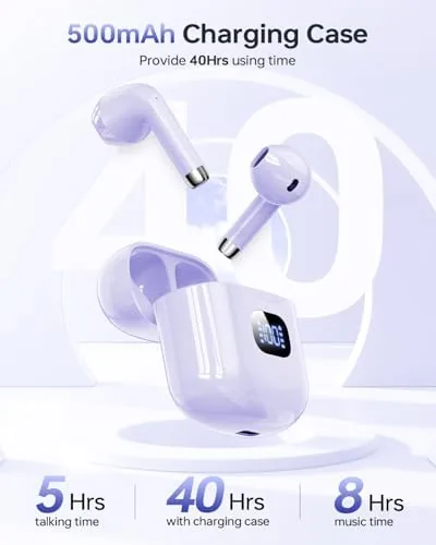 Another view of the KTGEE Wireless Earbuds Bluetooth 5.3 Ear Buds Headphones, 40Hrs Playback