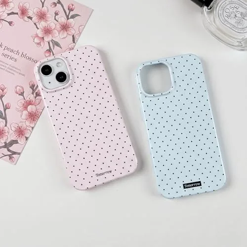 Another view of the inewateri Compatible with iPhone 13/14 Case with Cute Fashion Polka