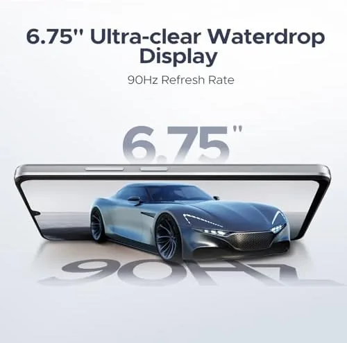 The Note 58 Cell Phone Unlocked, Android 16 Smartphone with 32GB+128GB(TF compared in context