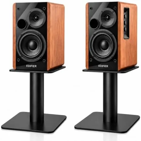 Desktop Speaker Stands Pair for 5-8 Inch Studio Monitors & Bookshelf Speakers, Heavy-Duty Steel Review: Tested and Rated
