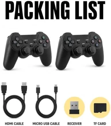 The retro console menu showing a game being selected for play