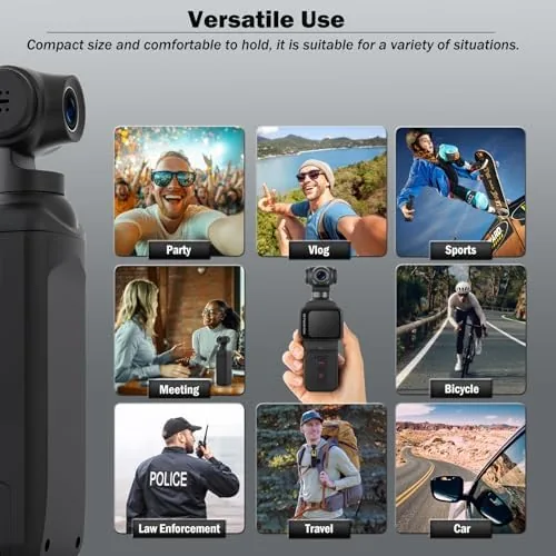 Testing the 5K Pocket Vlogging Camera with Face Tracking, 64GB Card | over two weeks