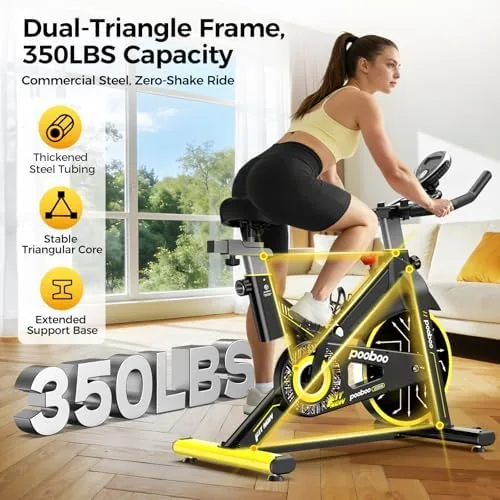 Close up of the magnetic resistance adjustment dial on the exercise bike