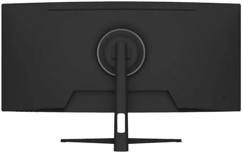 Close look at the CRUA 34" WQHD 165Hz Ultrawide Curved Gaming Monitor, 1500R, FreeSync build quality