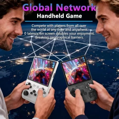 The game list screen showing emulator platforms and titles