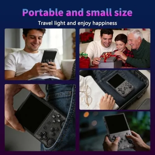 Two handhelds connected over WiFi during a multiplayer test