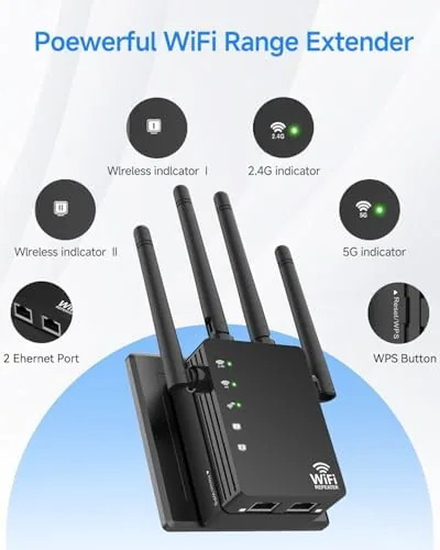 Testing the WiFi Extender Signal Booster for Home, WiFi Extender, Long Range over two weeks