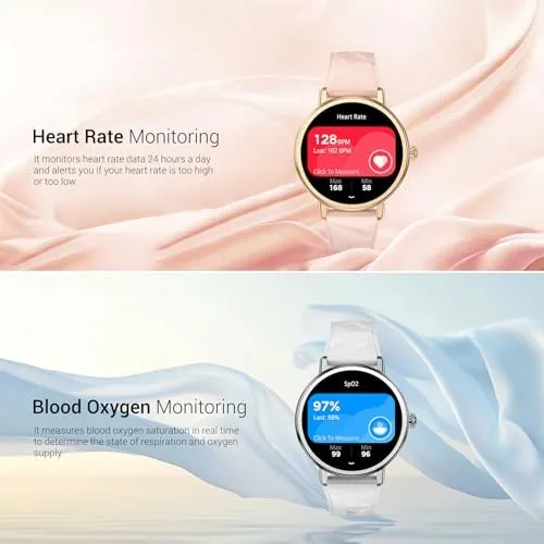 Another view of the Blackview Smart Watches for Women Android/iPhone,Answer/Make Calls | 1.26''HD Fitness