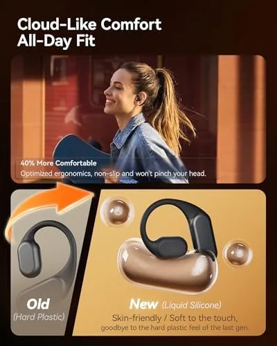 The DEMICEA Gen 2 Open Ear Headphones - True Bone Conduction in real use
