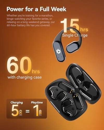The DEMICEA Gen 2 Open Ear Headphones - True Bone Conduction compared in context