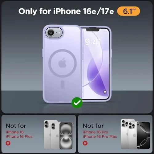 Close look at the miracase for iPhone 16e case & iPhone 17e Case for build quality