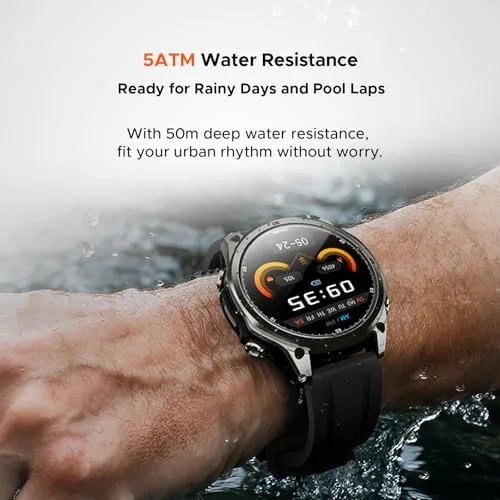Another view of the Anywise W1 GPS Smart Watches for Men, 6 Satellite Positioning