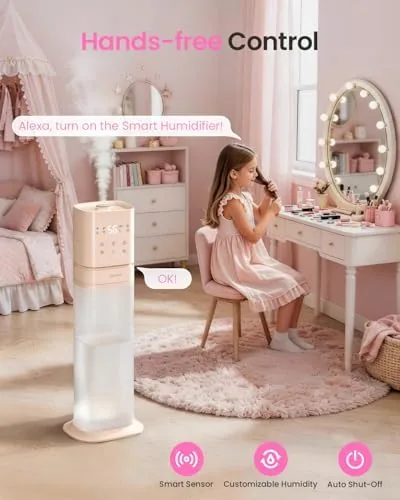The Humidifiers for Bedroom 2.1Gal/8L, Smart Humidifier for Large Room, Cool in real use